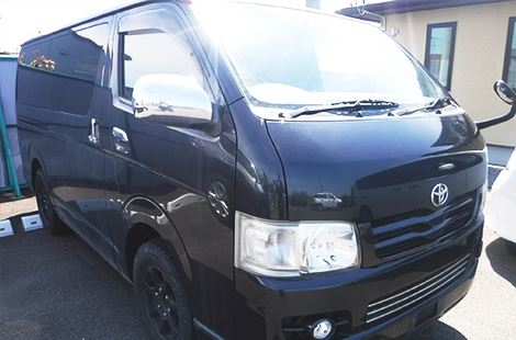 廃車買取実績 高年式車(ハイエース)